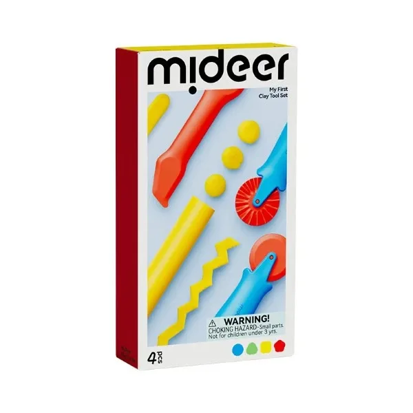 Набір інструментів для ліплення Mideer 4 предмети ( MD3395 ) для глини, тіста, пластиліну